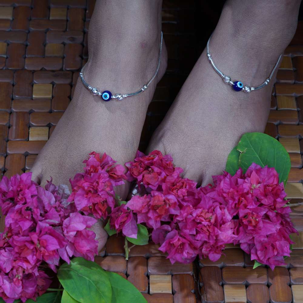 EVIL EYE ANKLETS