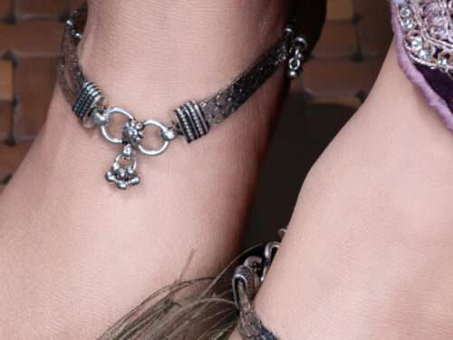 OXIDISED ANKLETS