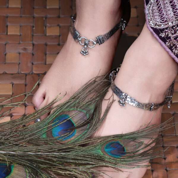 OXIDISED ANKLETS
