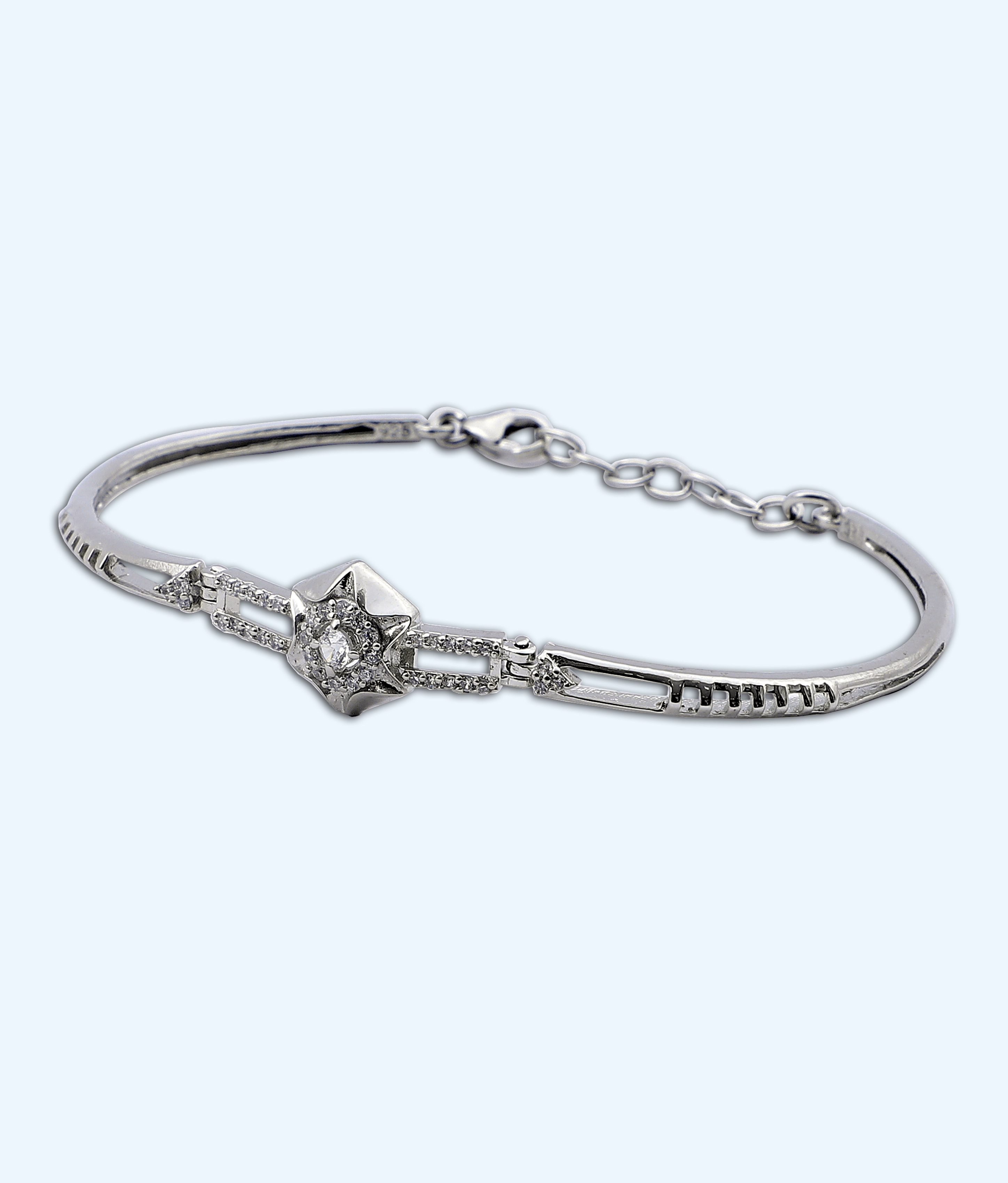 Bracelet CZ Adjustable Star