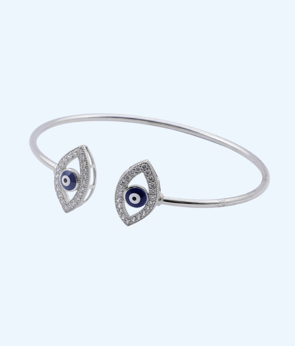 BRACELET CZ FLEXIBLE EVIL EYE RS1650