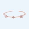 BRACELET ROSE GOLD MOTHEROFPEARL FLOWERS FLEXIBLE RS1850 BRACELET ROSE GOLD MOTHEROFPEARL FLOWERS FLEXIBLE RS1850