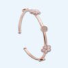 BRACELET ROSE GOLD MOTHEROFPEARL FLOWERS FLEXIBLE(1) BRACELET ROSE GOLD MOTHEROFPEARL FLOWERS FLEXIBLE(1)