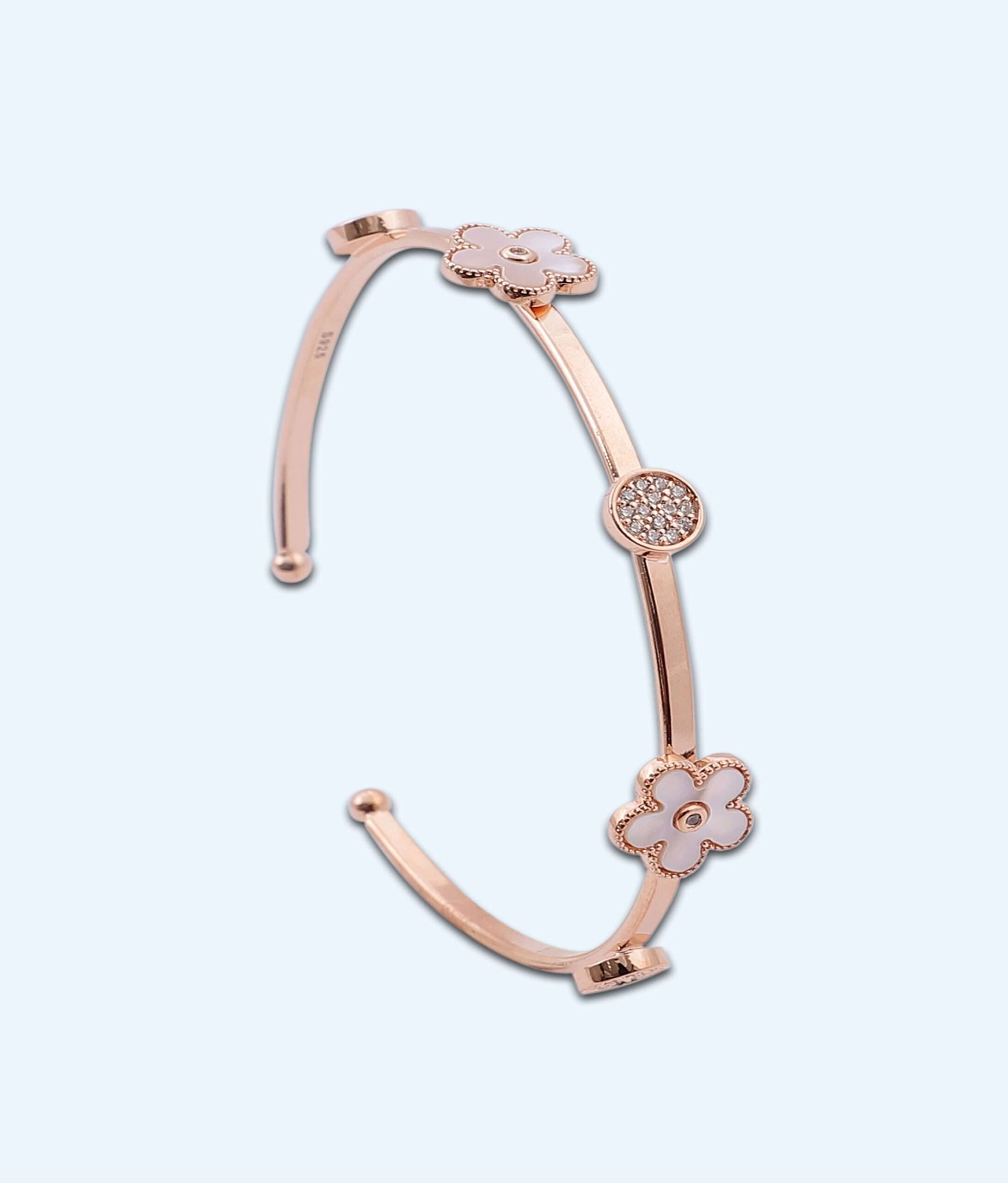 Bracelet Rose Gold Mother of pearl
