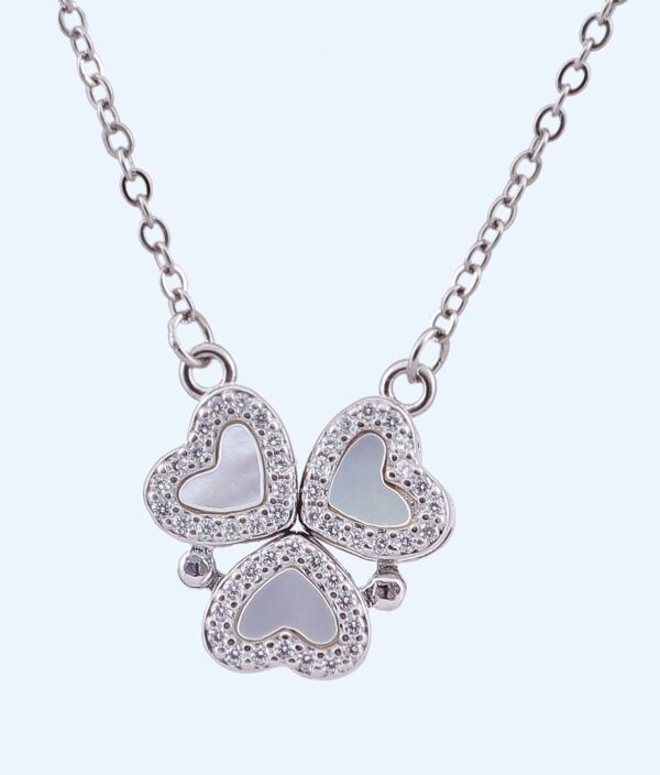 CHAIN PENDANT HEART AND CLOVER 2IN1 CHAIN PENDANT HEART AND CLOVER 2IN1