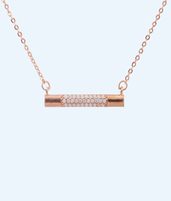 CHAIN PENDANT MINIMALIST ROSE GOLD RS950