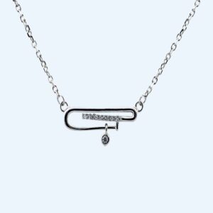 CHAIN PENDANT PAPERCLIP RS1050