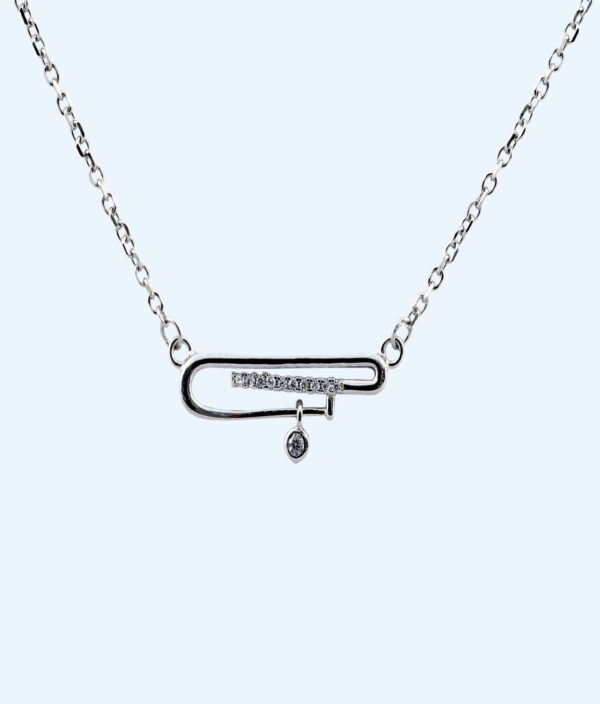 CHAIN PENDANT PAPERCLIP RS1050
