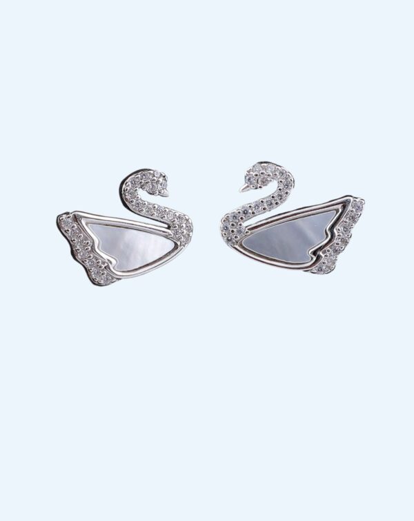 EARRINGS MOTHER OF PEARL SWANS RS850