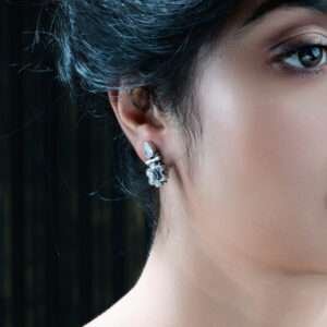 STONE STUDDED EARRINGS