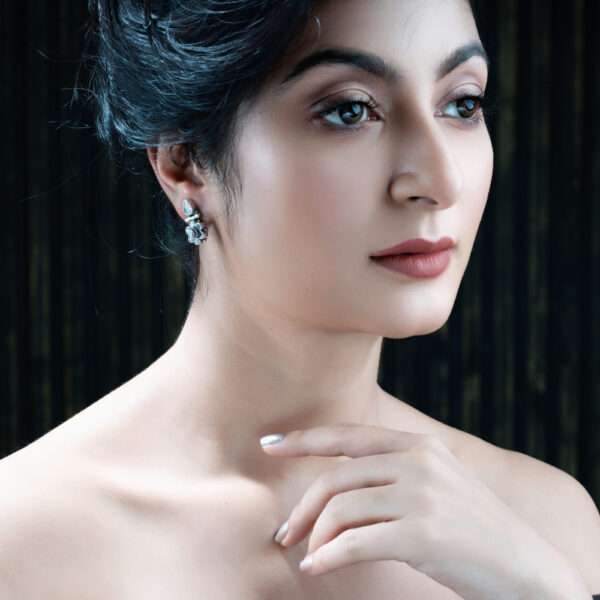 STONE STUDDED EARRINGS