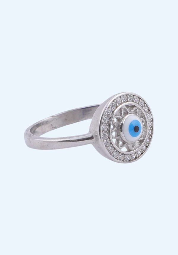 LADIES RING CHAKRA EVIL EYE