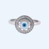 LADIES RING CHAKRA EVIL EYE RS1050