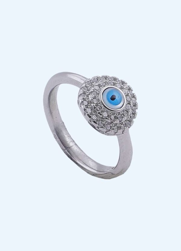 LADIES RING CIRCLE EVIL EYE(1)