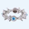 LADIES RING EVIL EYE PRISM STONE RS1250