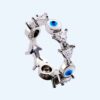 LADIES RING EVIL EYE PRISM STONE(1)