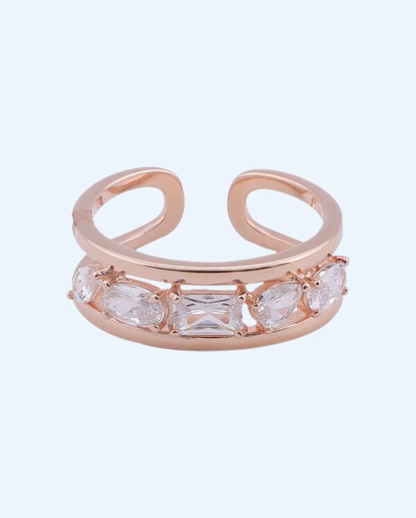 LADIES RING OPEN CZ RS850