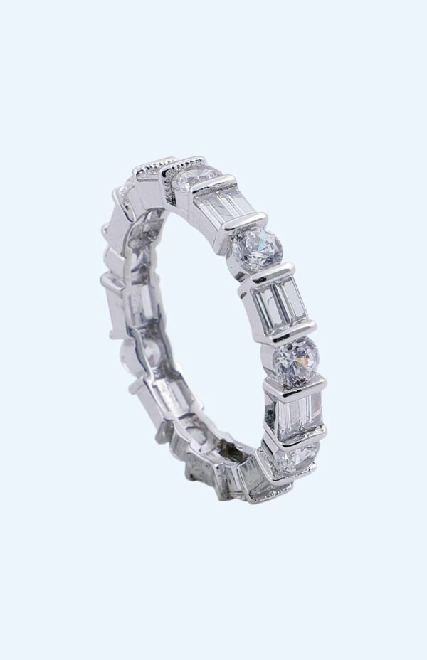 LADIES RING PRINCESS STONE