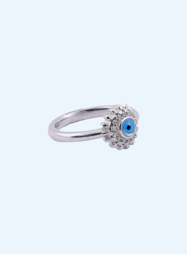 LADIES RING SUNSHINE EVIL EYE