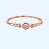 ROSE GOLD BRACELET PINK STONE RS2300