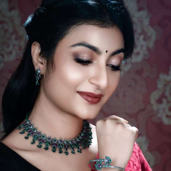 STONE STUDDED EARRINGS