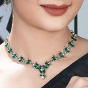 STONE STUDDED NECKLACE